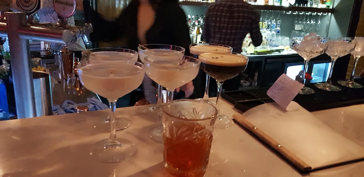 Lychee Martini and Espresso Martini