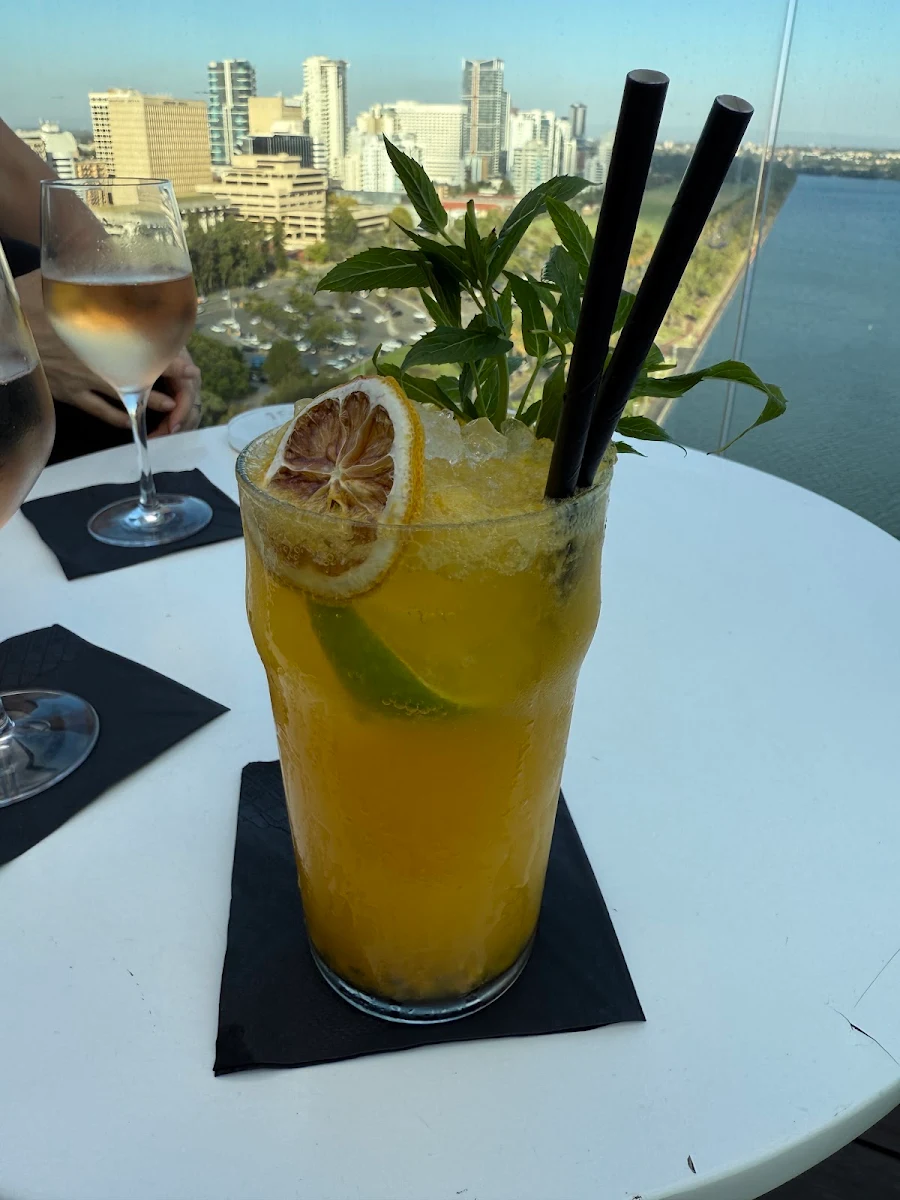 Mango Garden Mocktail, 18 Knots Rooftop Bar