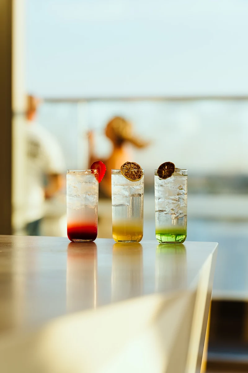 Mocktails, 18 Knots Rooftop Bar