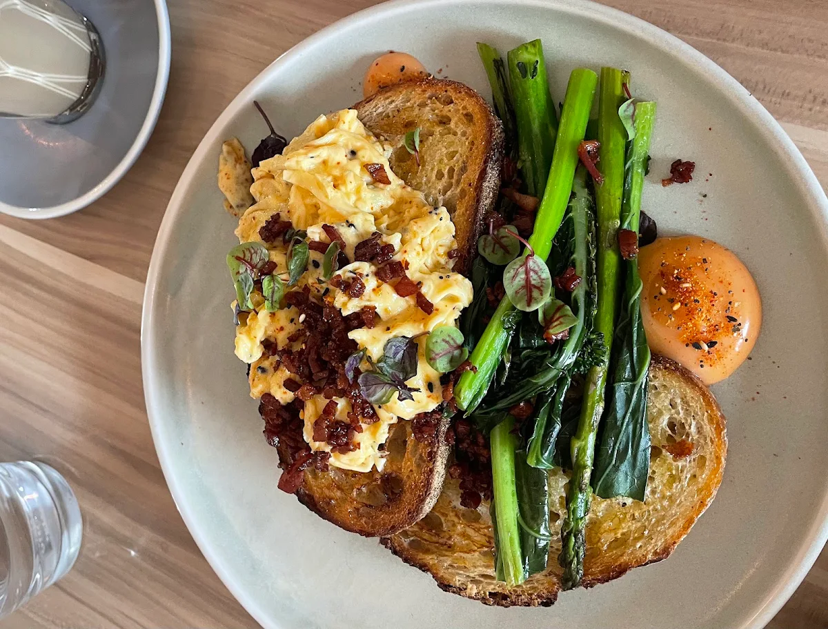 Chilli Scrambled Eggs, Queenscliff General Store & Take Away