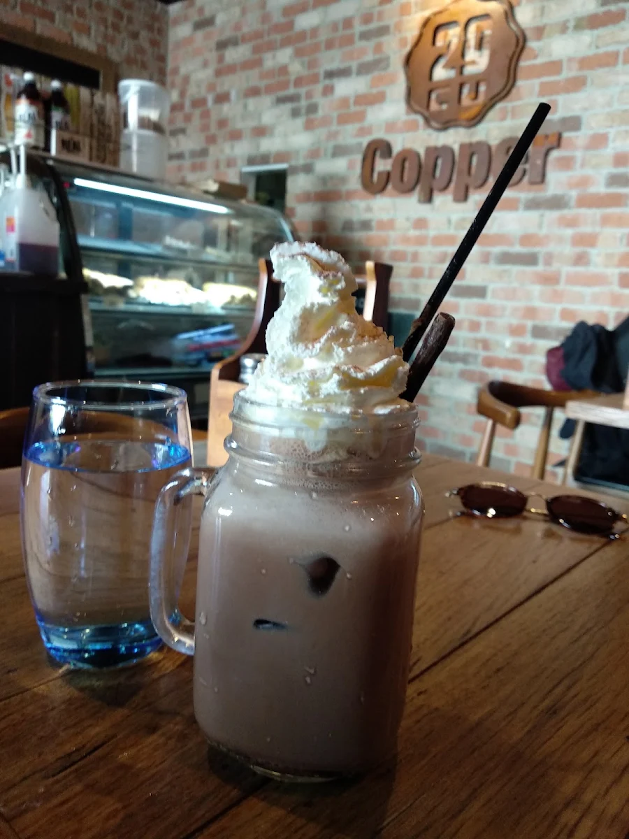 Iced Mocha, Copper Cafe