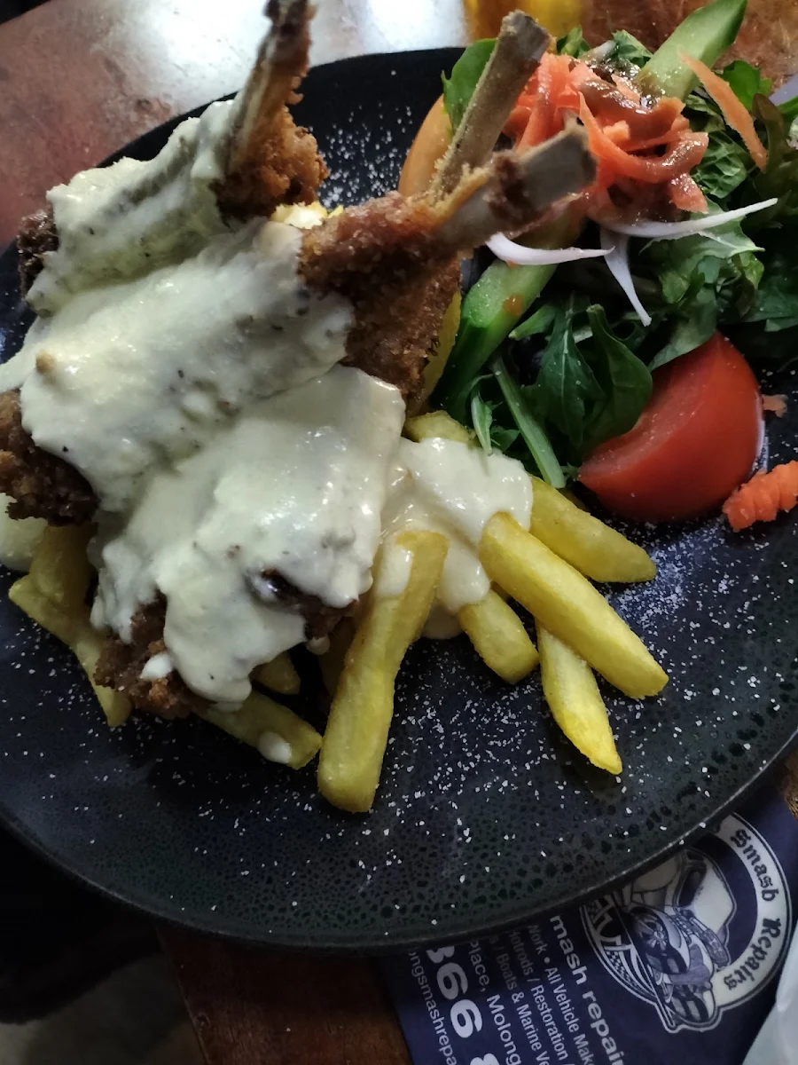 Lamb Cutlets, Freemasons Hotel Molong