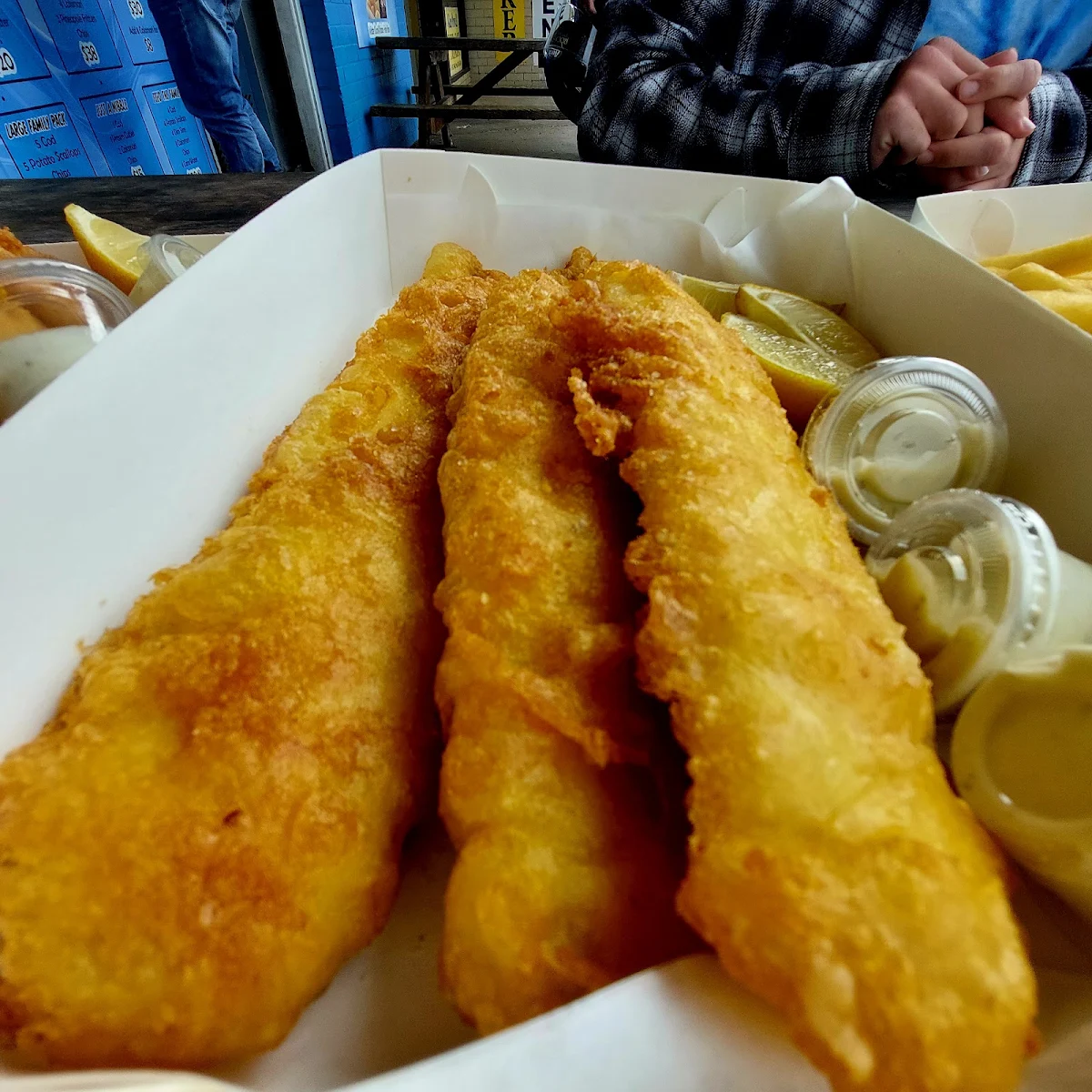 Flake & Chips, Sandy's Fish Shop