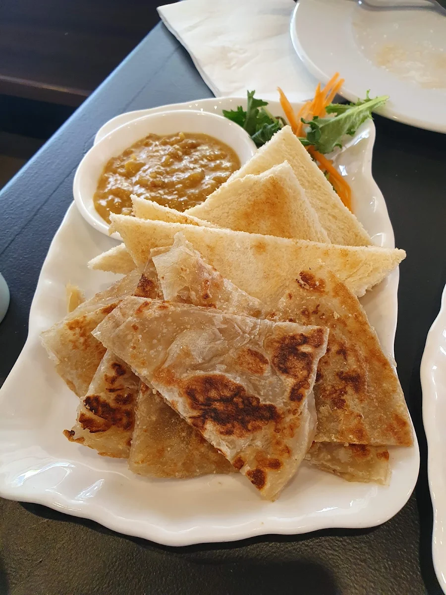 Roti Bread, Blossoming Lotus