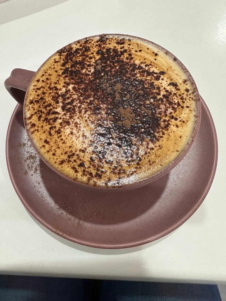 Cappuccino, UBE Delights Cafe and Bakery - Purple Yam Desserts