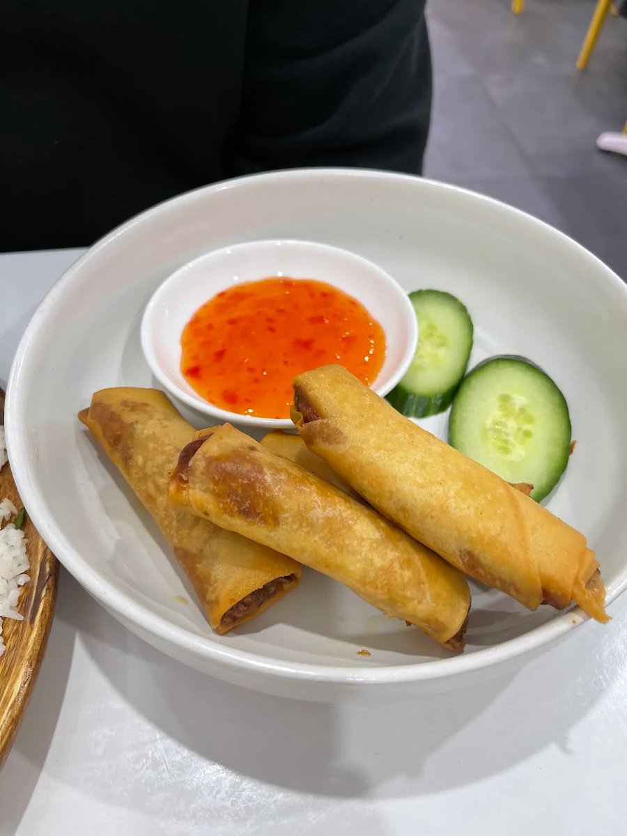 Lumpia, UBE Delights Cafe and Bakery - Purple Yam Desserts