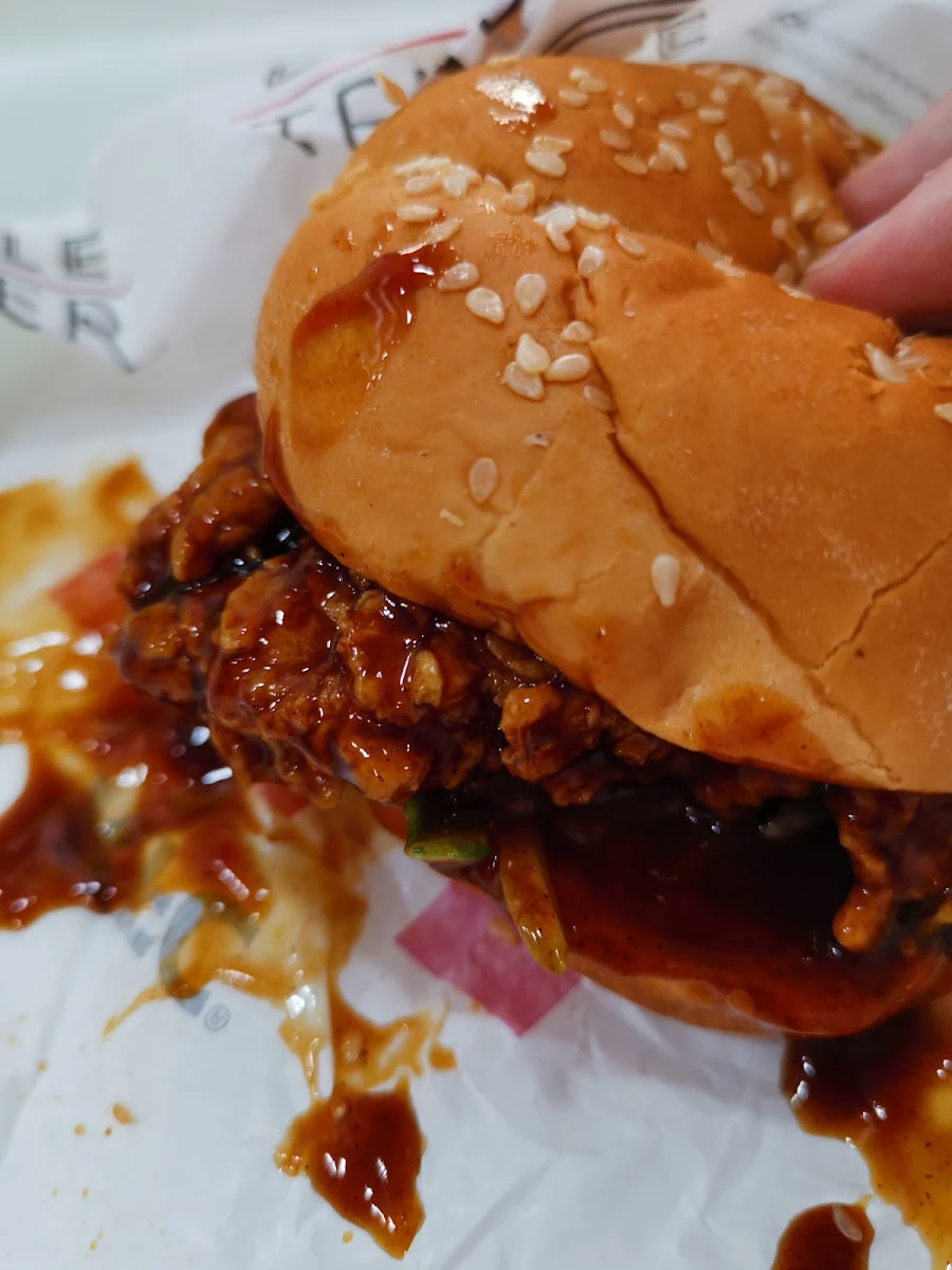 Dunked Zinger Burger, KFC Hindley Street