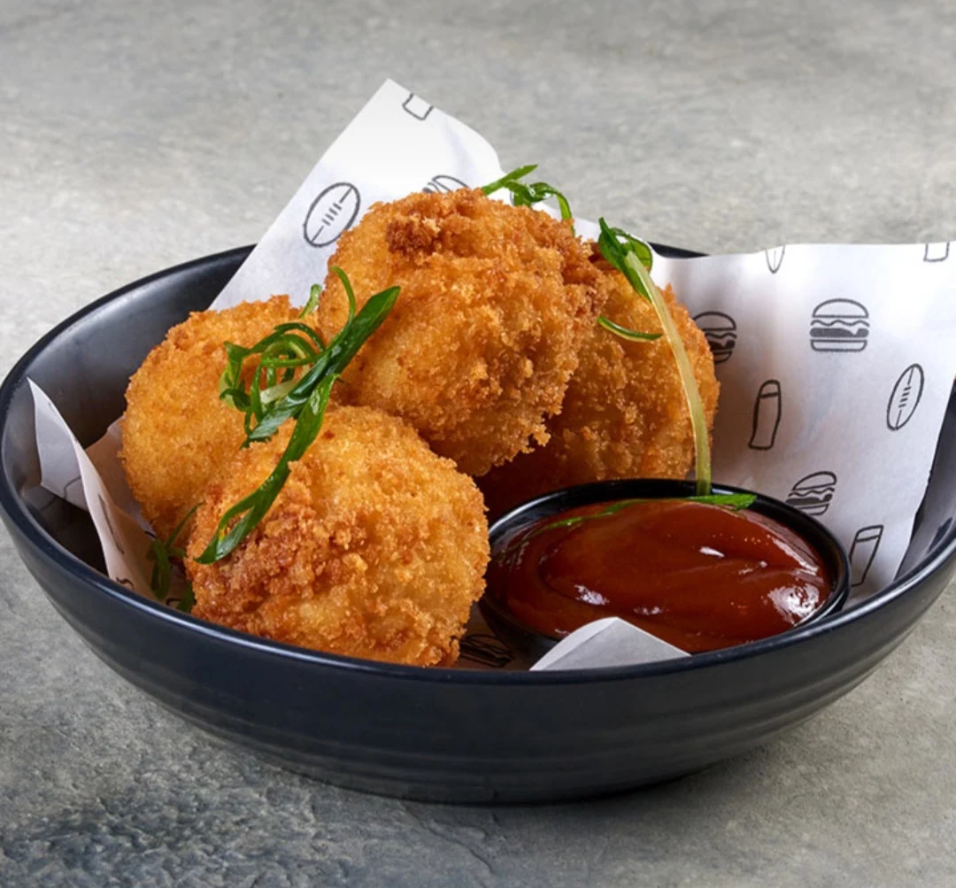 Mac & Cheese Balls, The Sporting Globe Bar & Grill Werribee