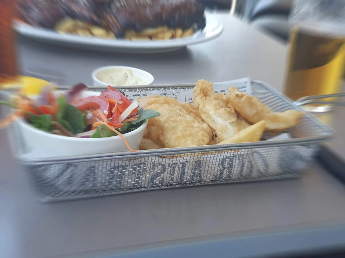 Beer Battered Fish, Dicey's Bar And Grill