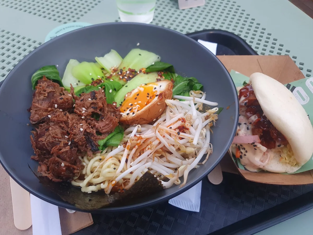 Beef Bulgogi Bao-Ger with Fries