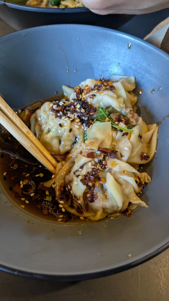 Miso Glazed Eggplant Dandan
