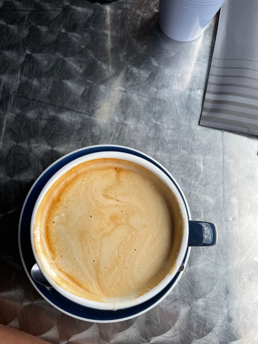 Flat White, Two Doors Up Cafe & Bar