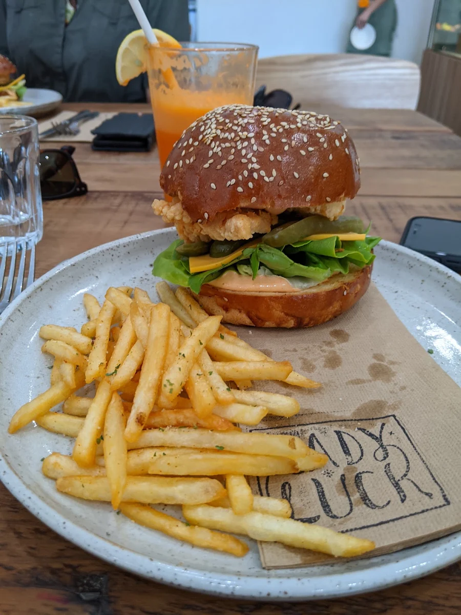 Fried Chicken Burger