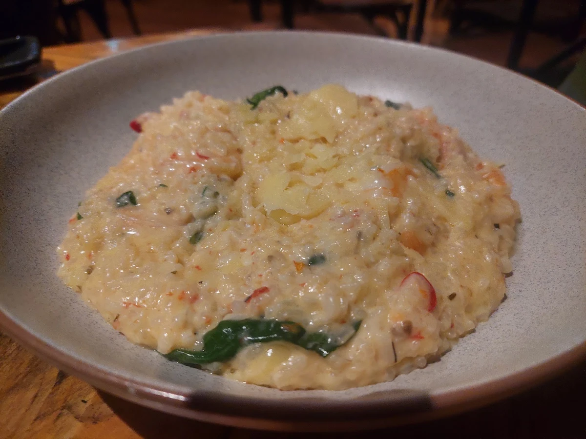 Praw Risotto, Great Central Hotel