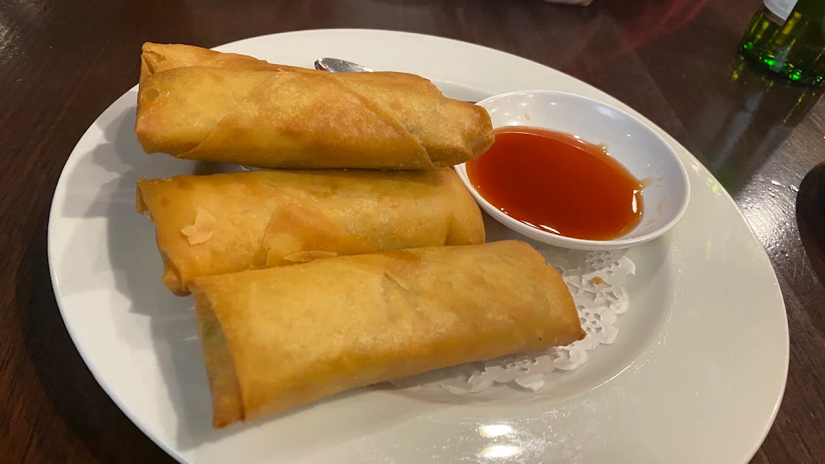 Spring Rolls, Ginseng @ Hellenic