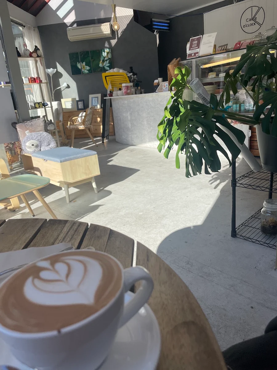 Mocha Latte on Almond Milk
