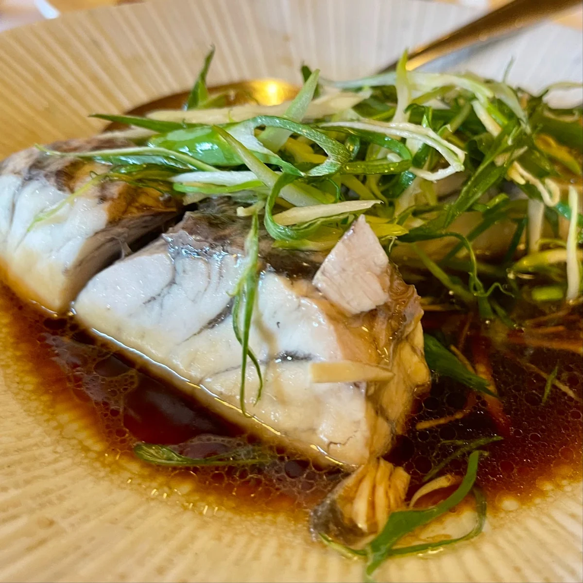 Steamed Fish, Man Bo Restaurant