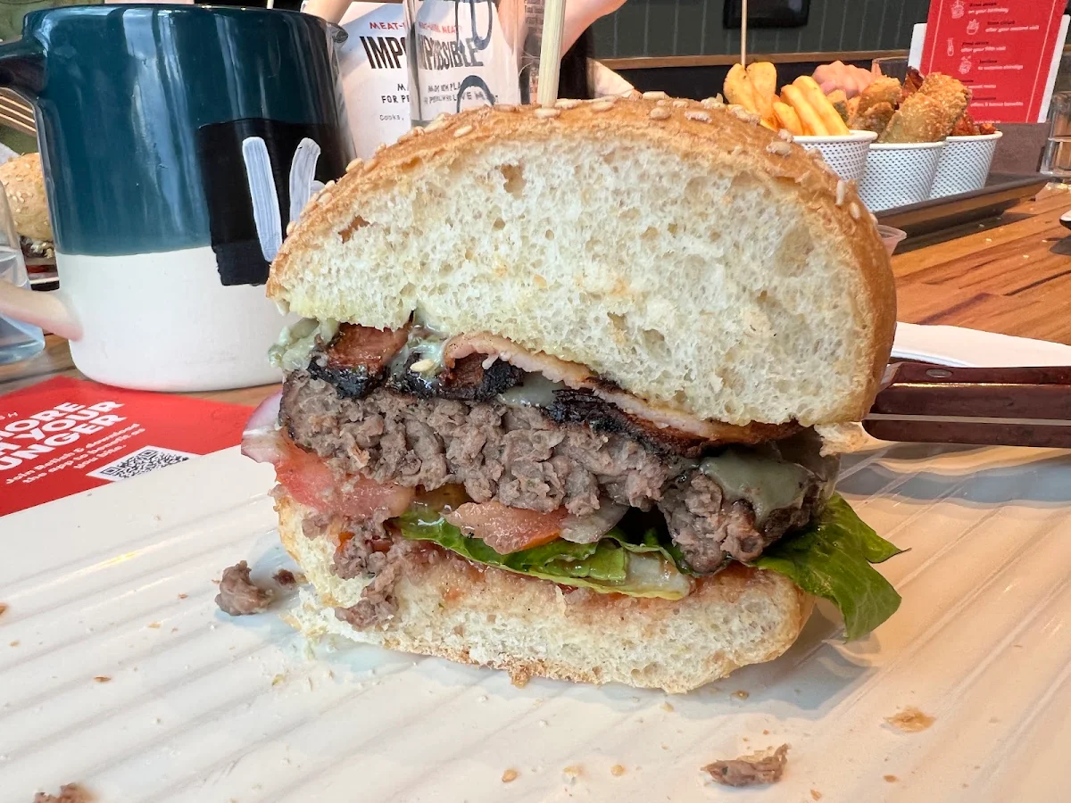 Crispy Bacon Cheeseburger, Grill'd Burgers - Gungahlin
