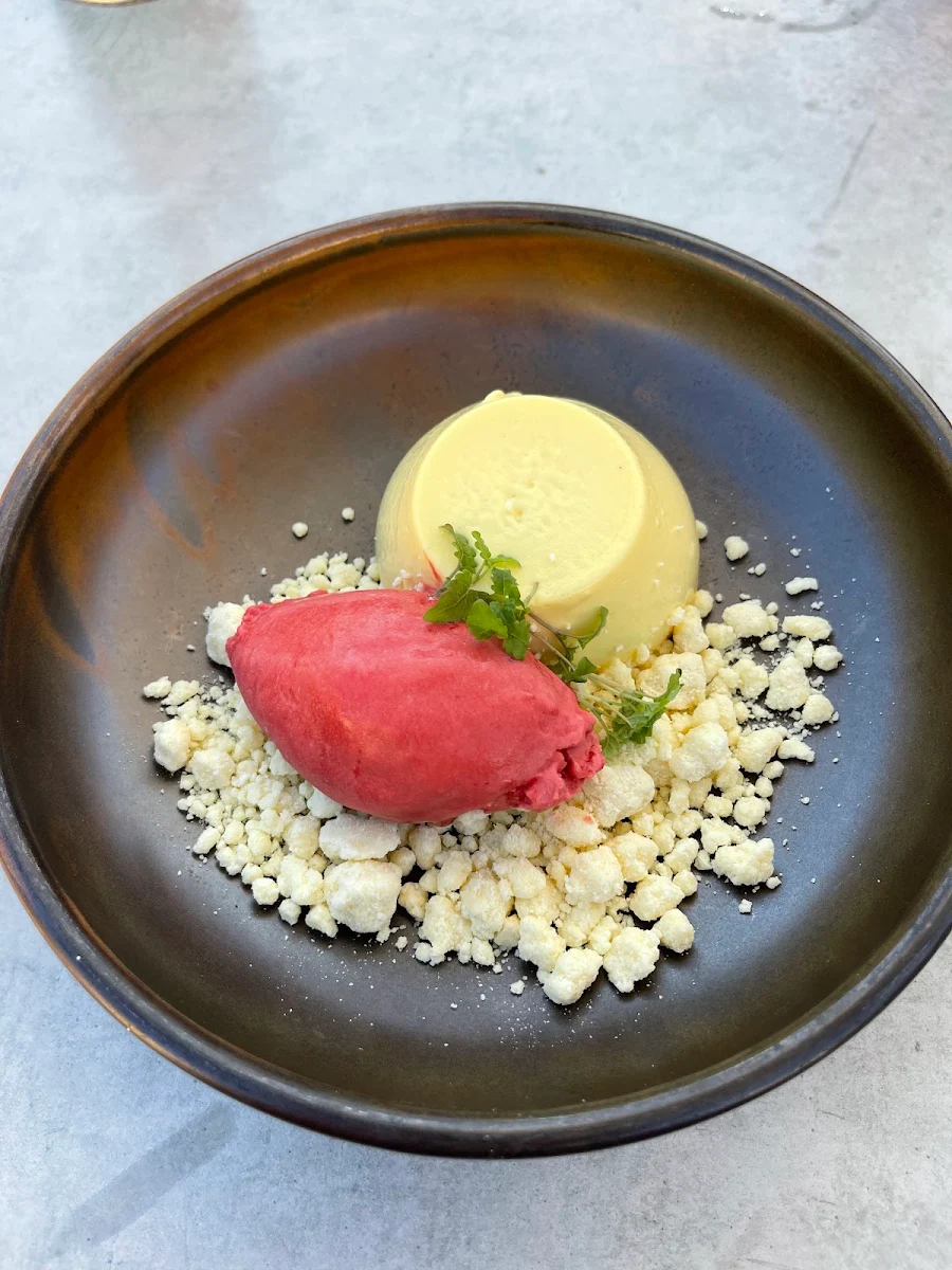 Raspberry & Coconut, Teo's Pizza & Bar - Malvern