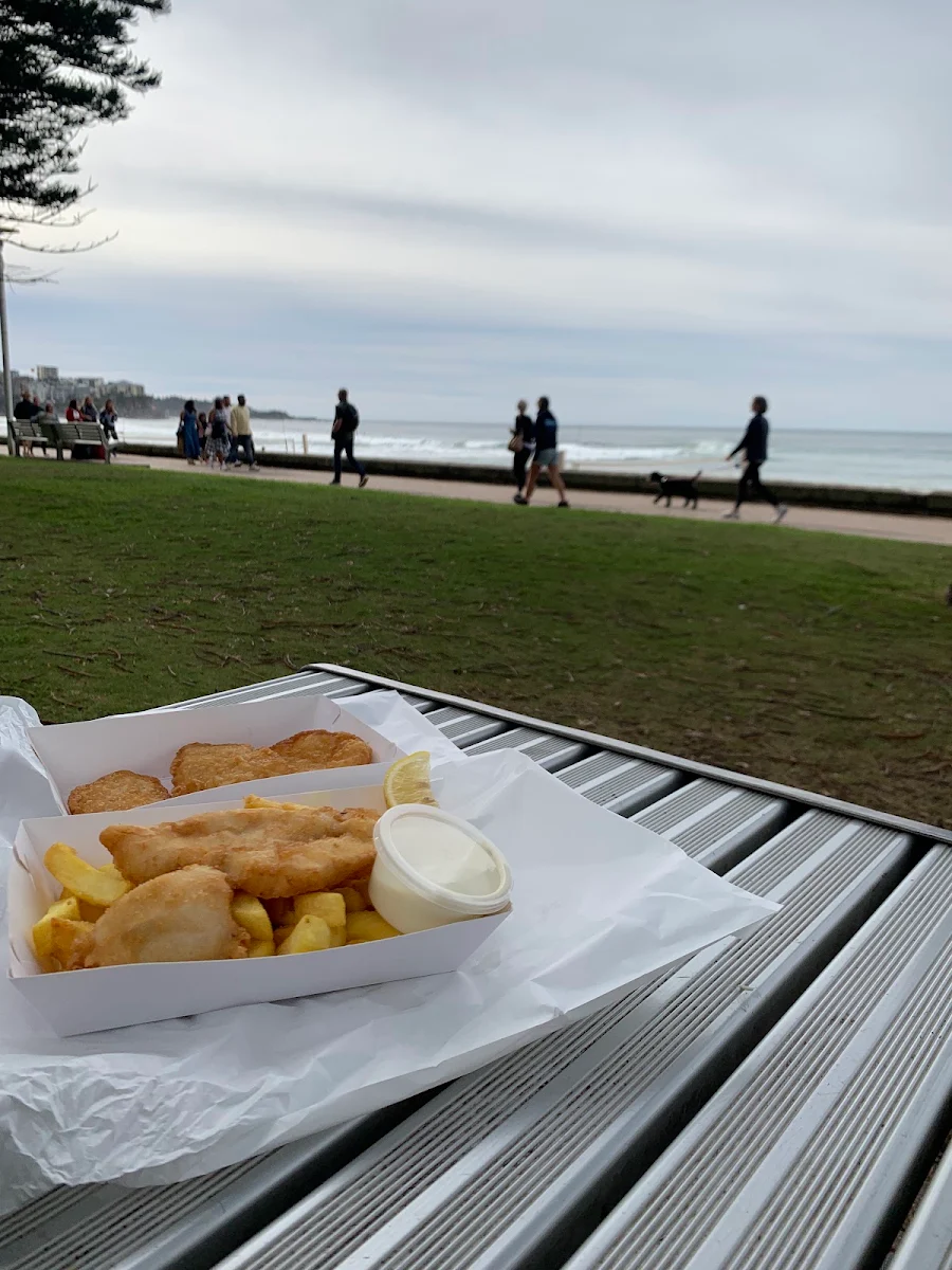 Flathead & Chips, Manly Seafoods