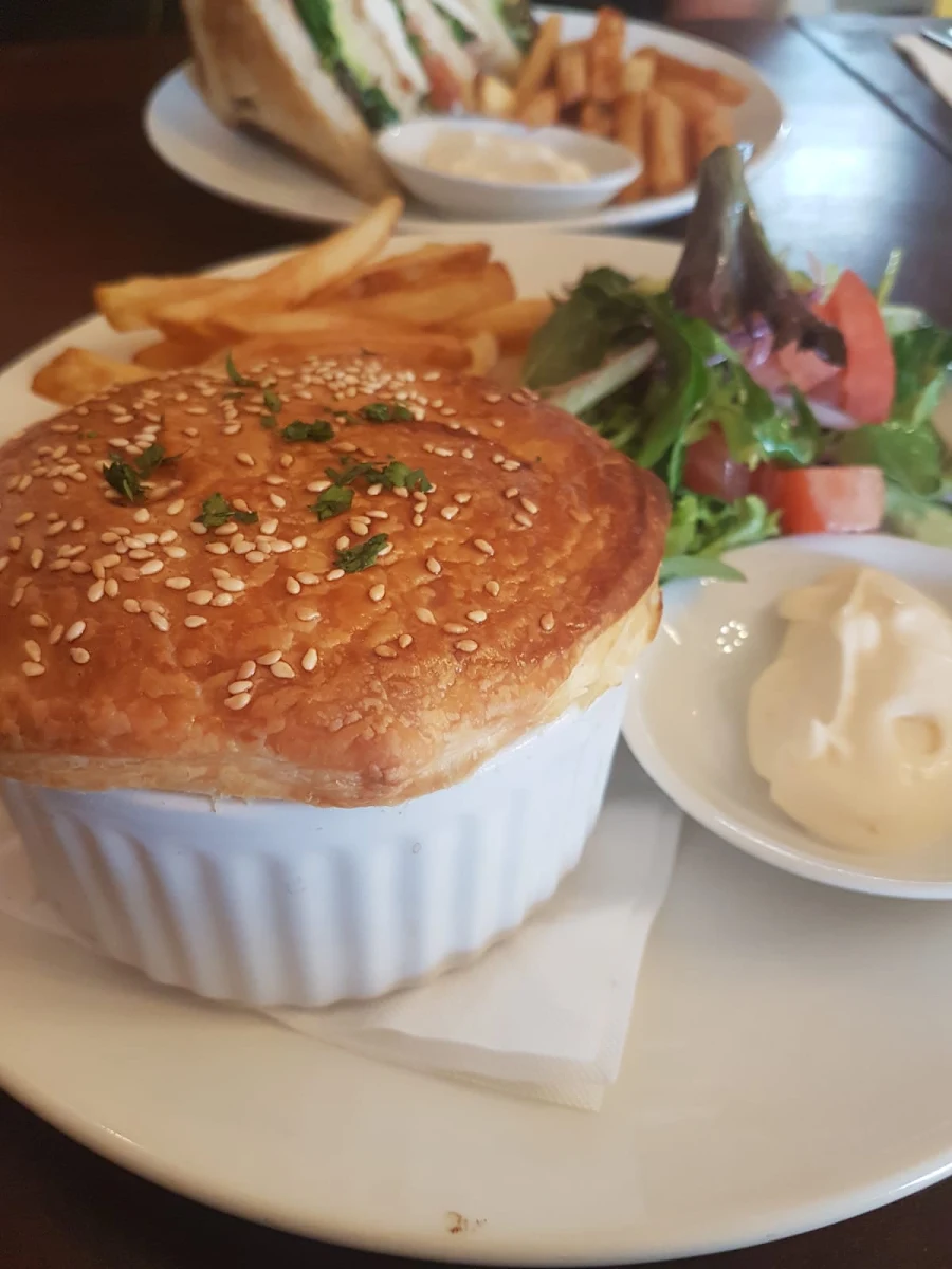 Fish and Prawn Pot Pie