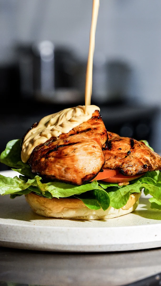 Grilled Chicken Burger