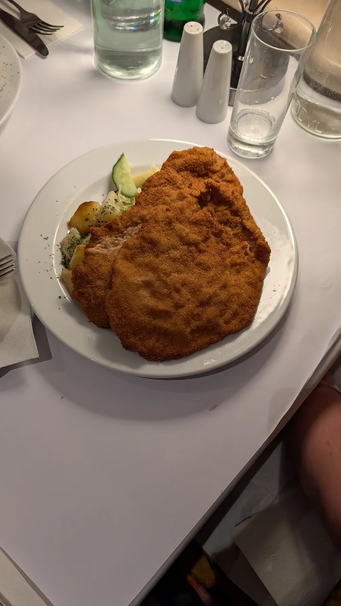 Pork Schnitzel with Red Cabbage