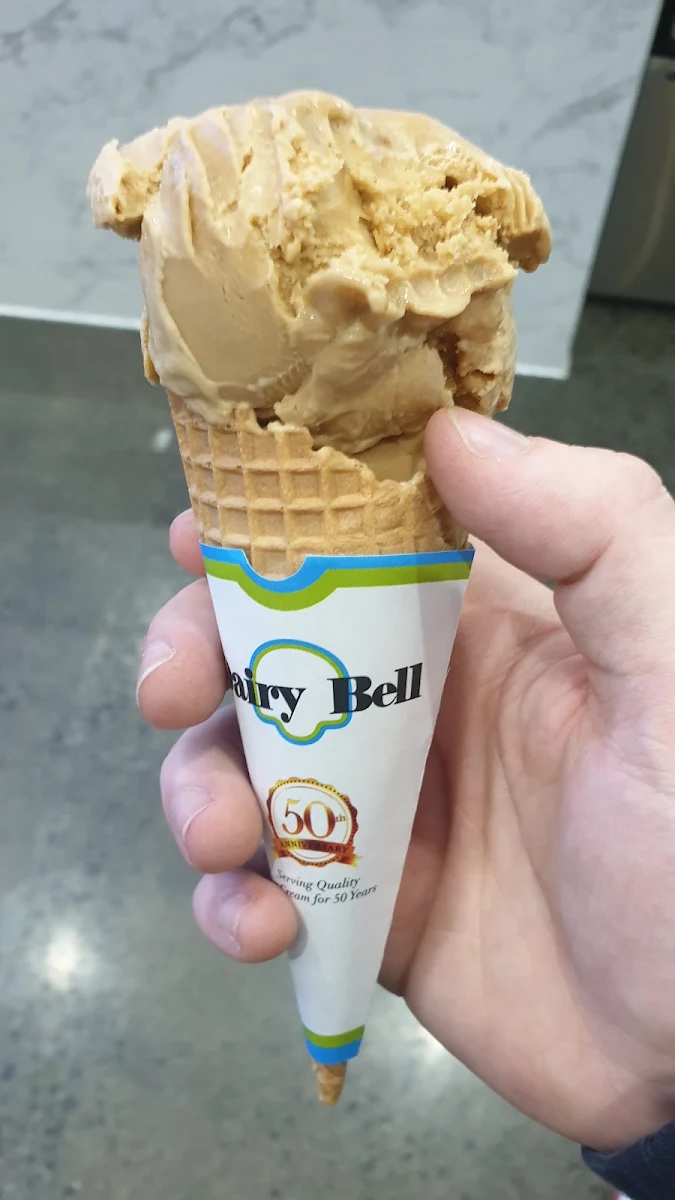 Salted Caramel Waffle Cone