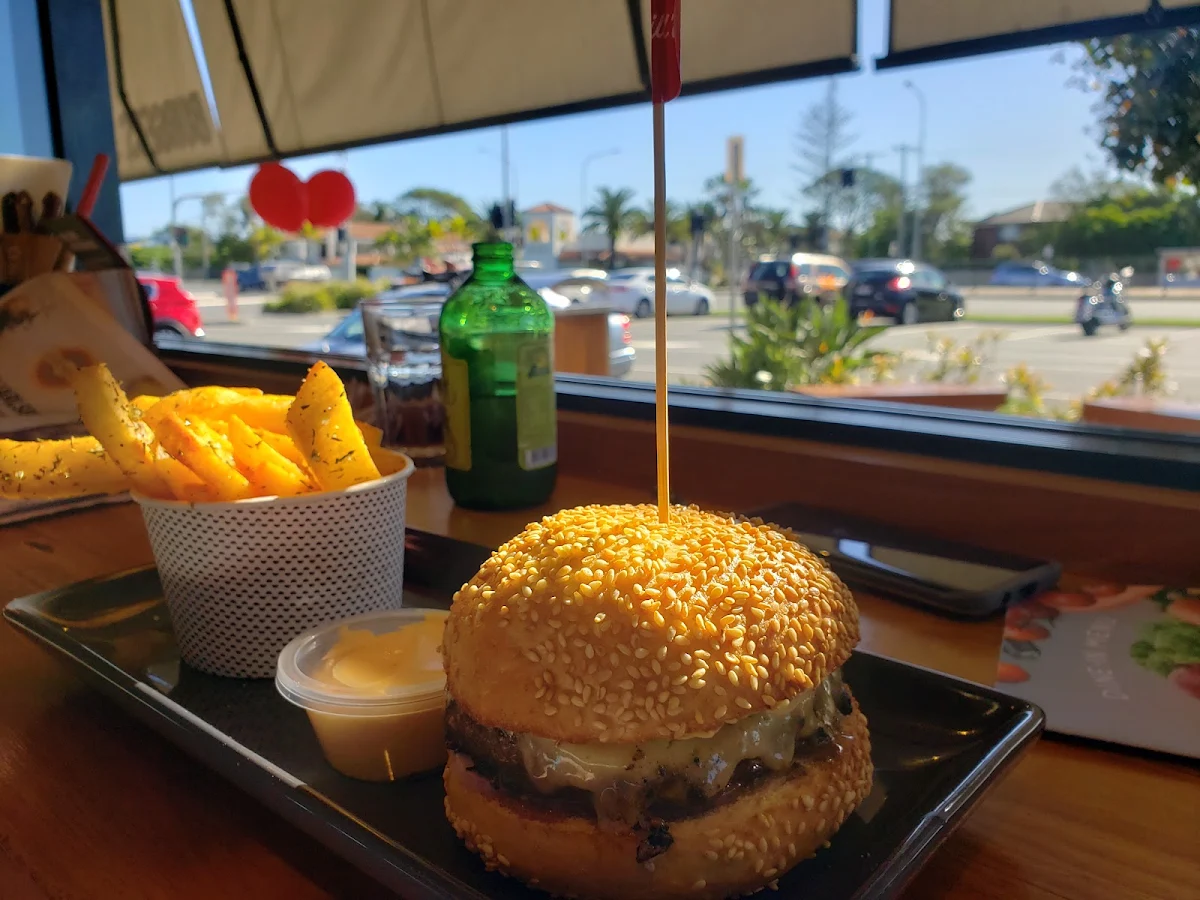 Wagyu Burger and Fries
