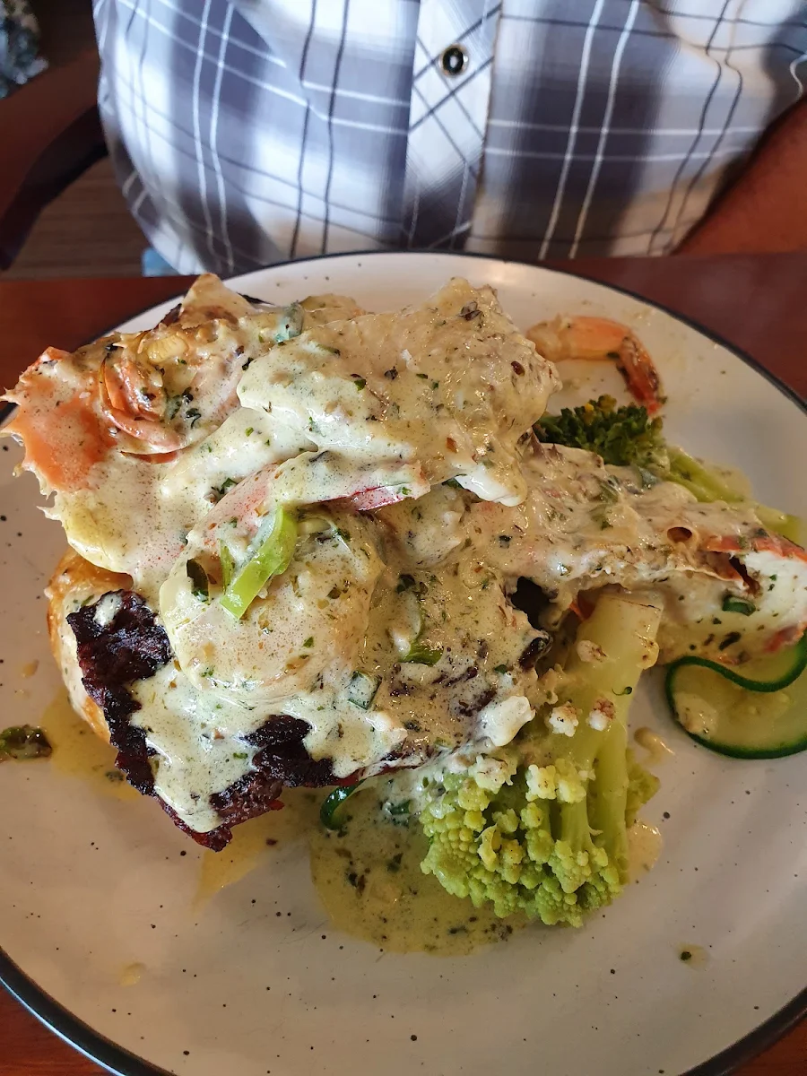 Veg with Garlic Sauce