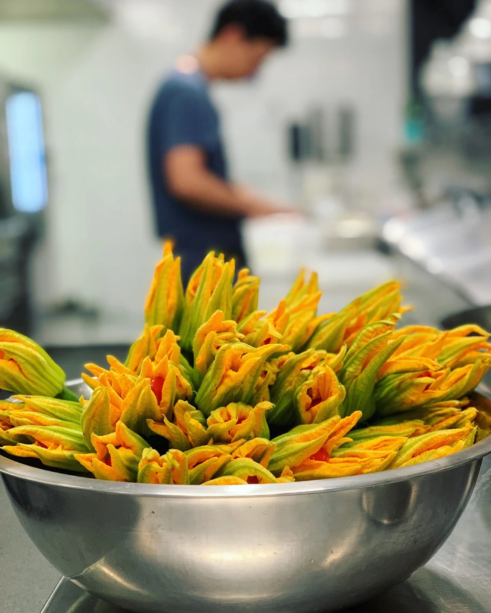 Zucchini Flower, AVIDO RISTORANTE