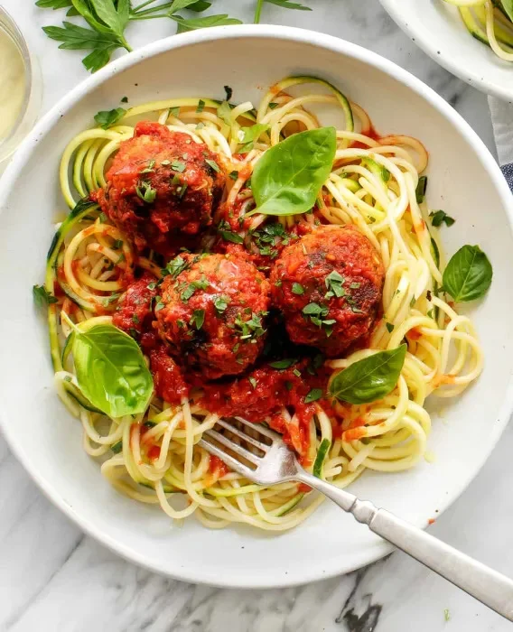 Spaghetti Bolognese with Meatball