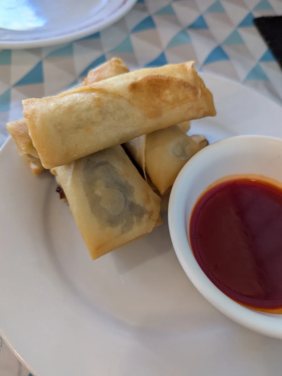 Spring Rolls, Chung Hing Restaurant