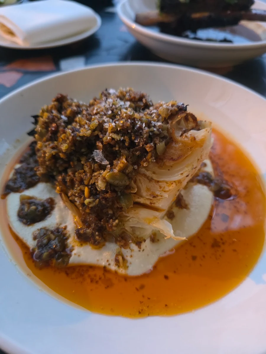 Roasted Cabbage, Casa Perth