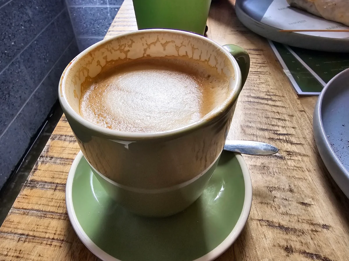 Flat White, Harvest Cafe