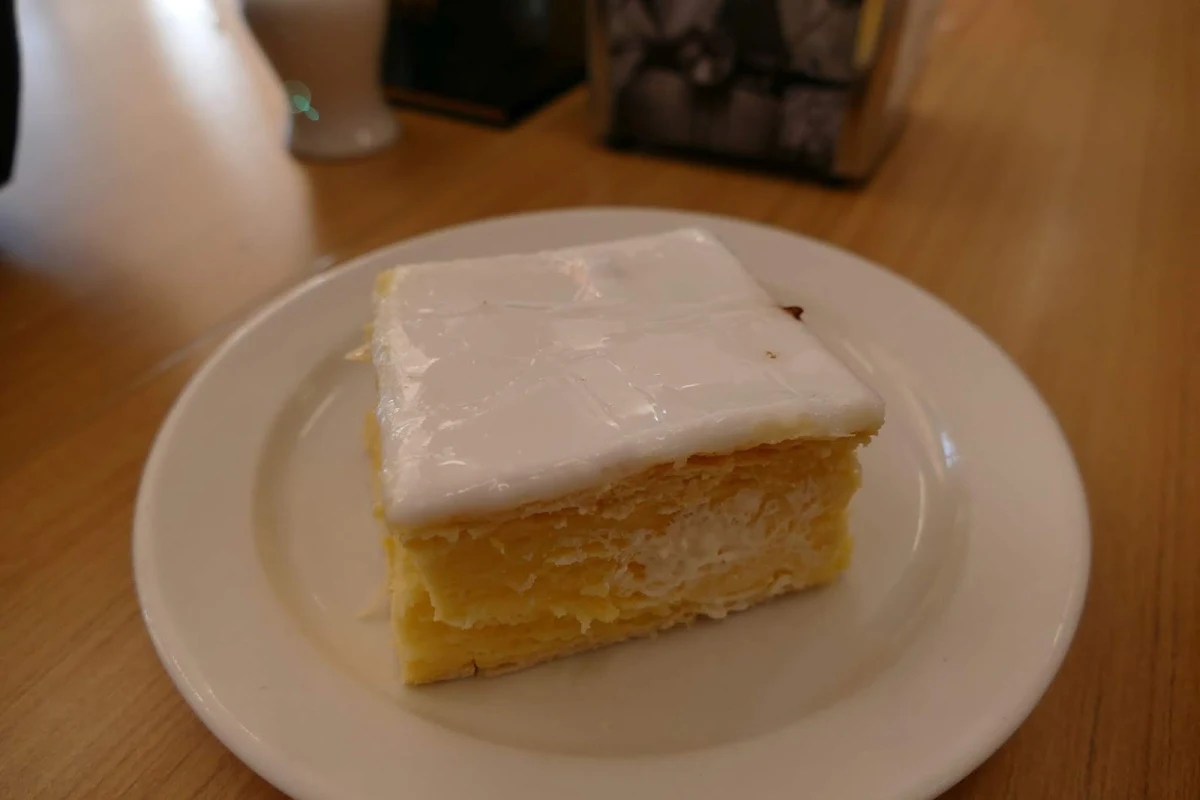Vanilla Slice, Waack's Bakery Stawell