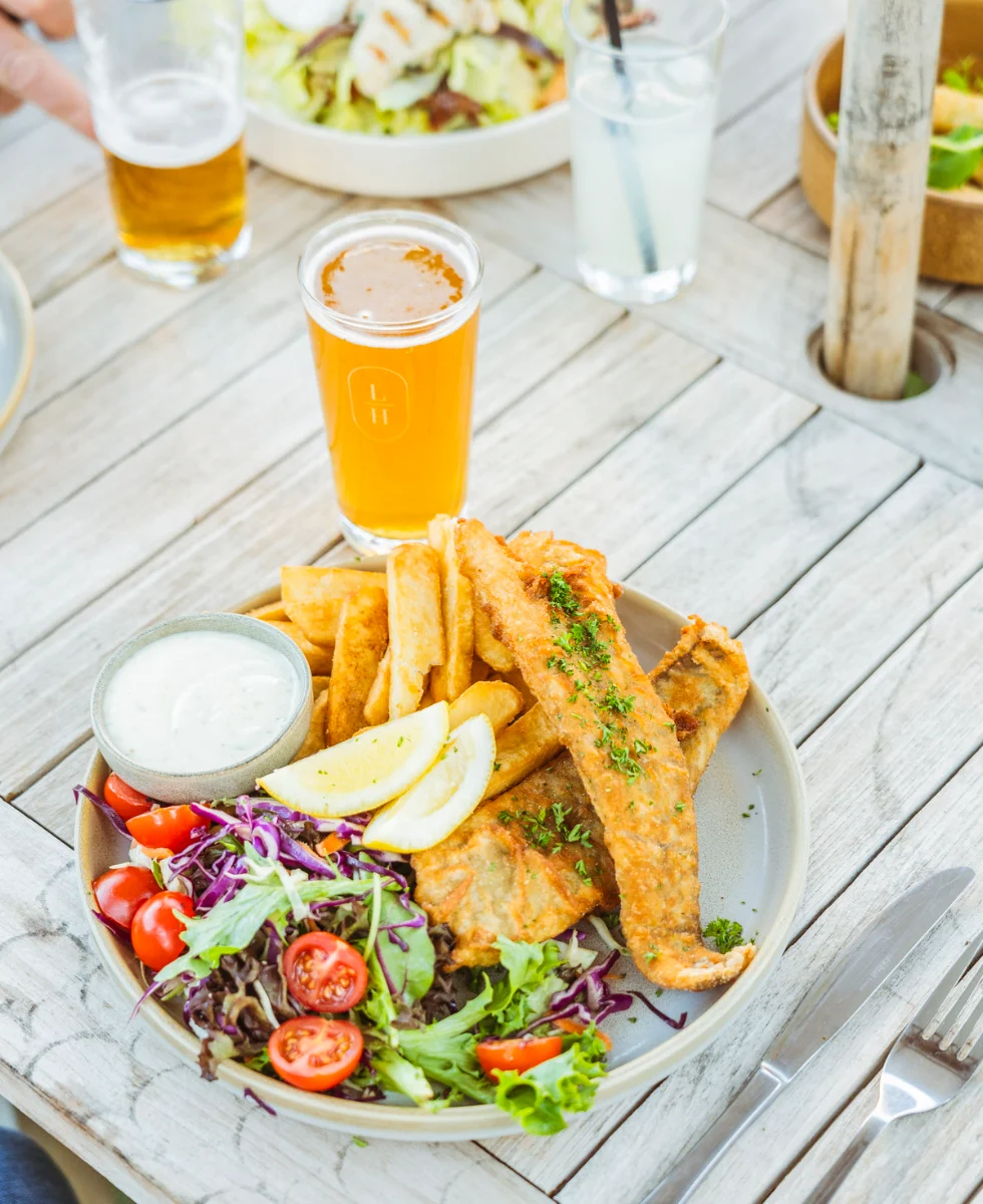 Fish and Chips, The Lancefield Hotel