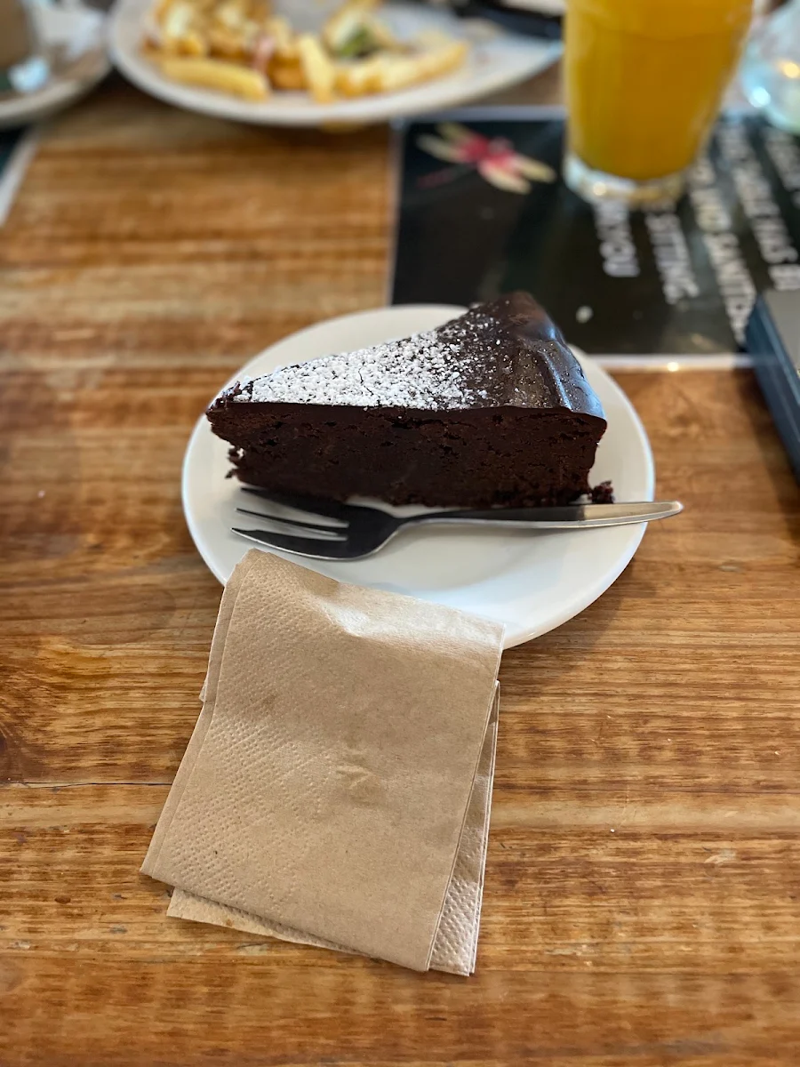 Chocolate Cake, Dragonfly Cafe