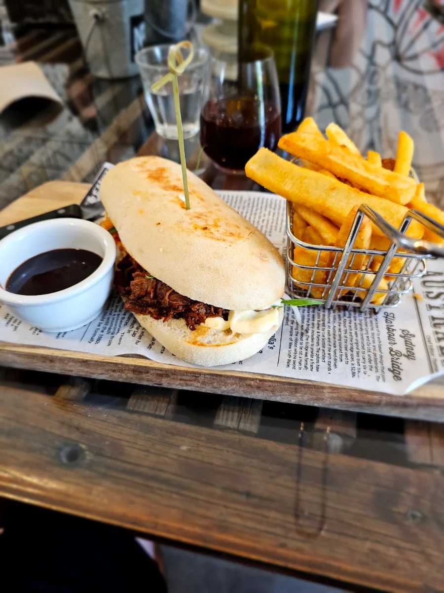 Pulled Beef Sandwich, BeanStation Cafe