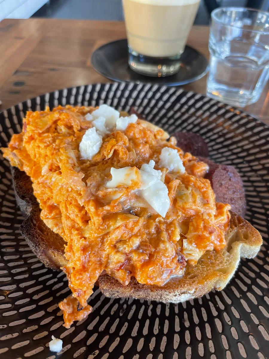 Chilli Scrambled Eggs, Phoenician Cafe