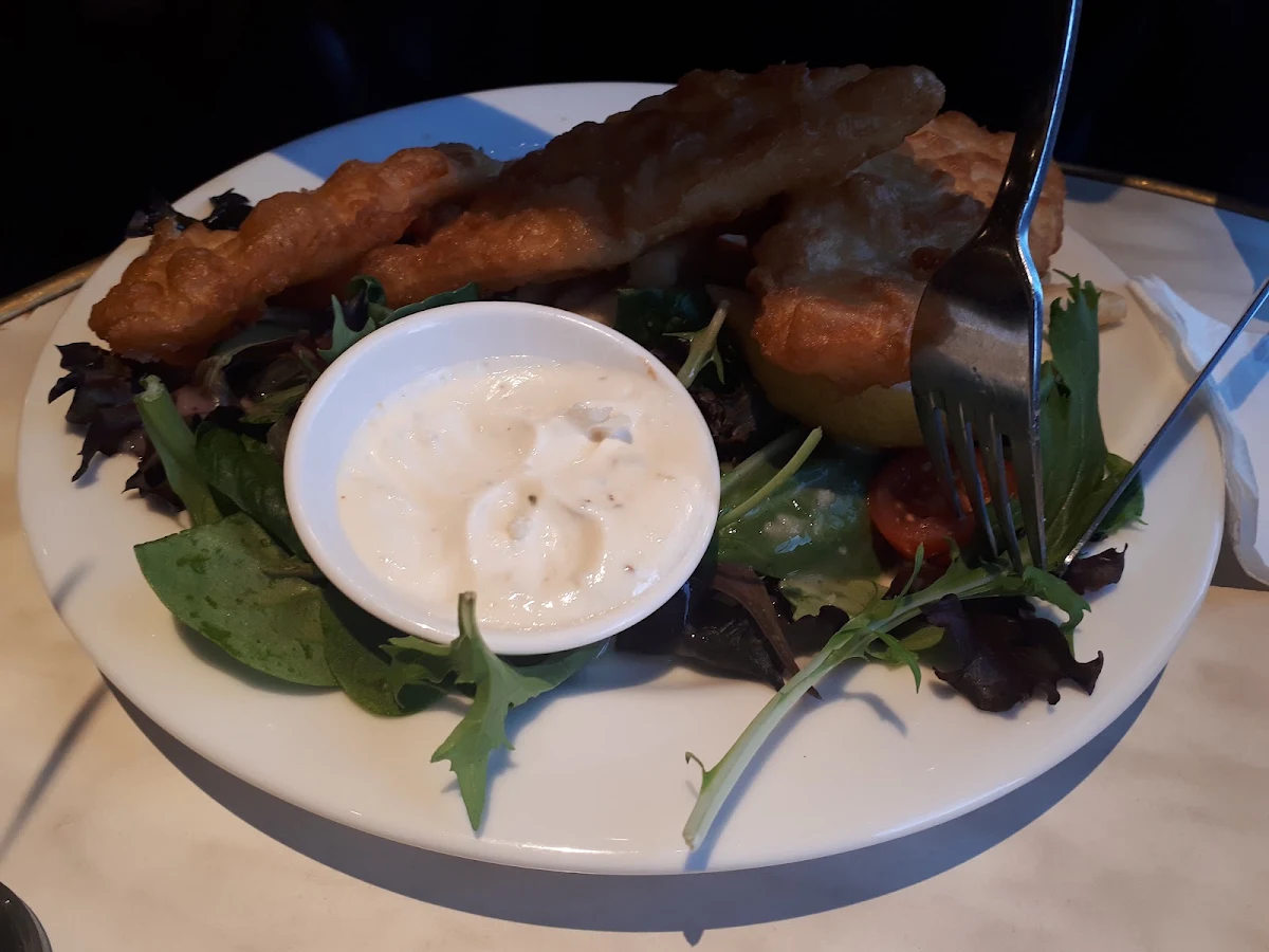 Fish and Chips, Dôme Café - Kingsley