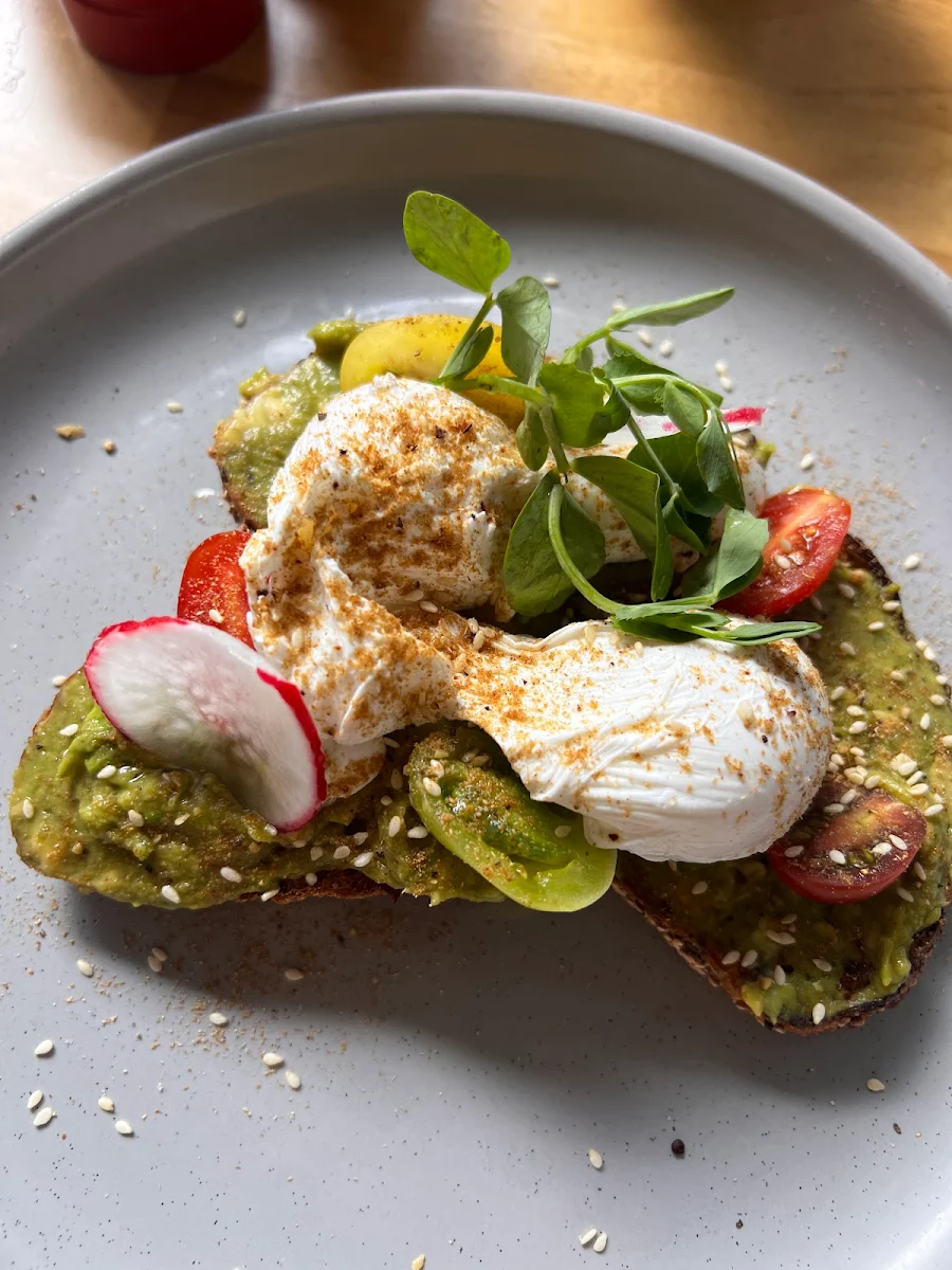 Smashed Avocado Stack