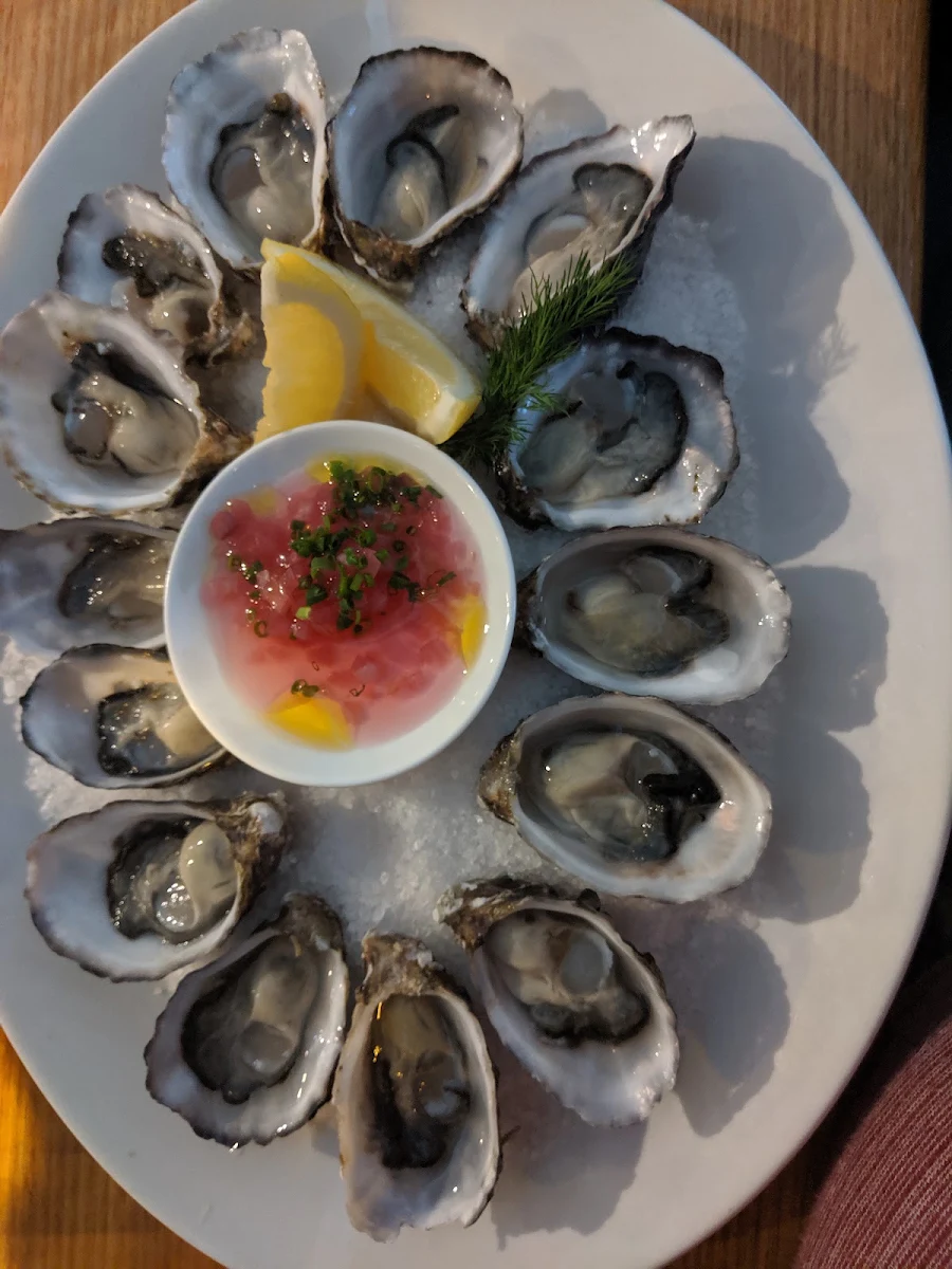 Oysters Natural Mignonette Dressing