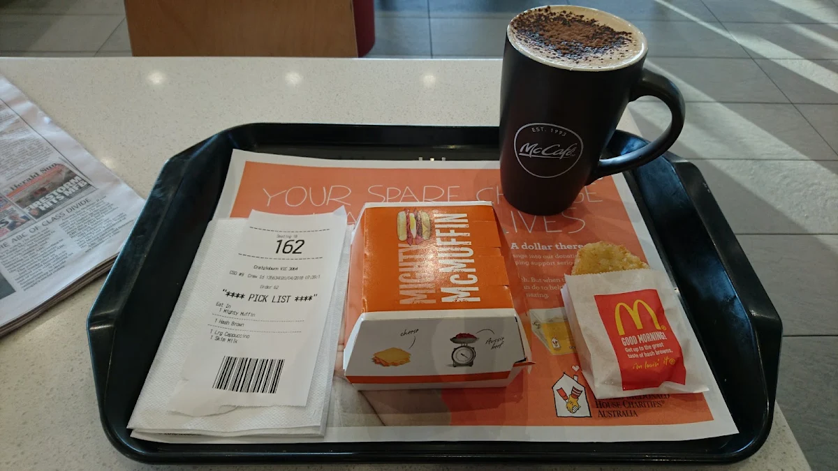 Large Mighty Mcmuffin Meal, McDonald's Craigieburn