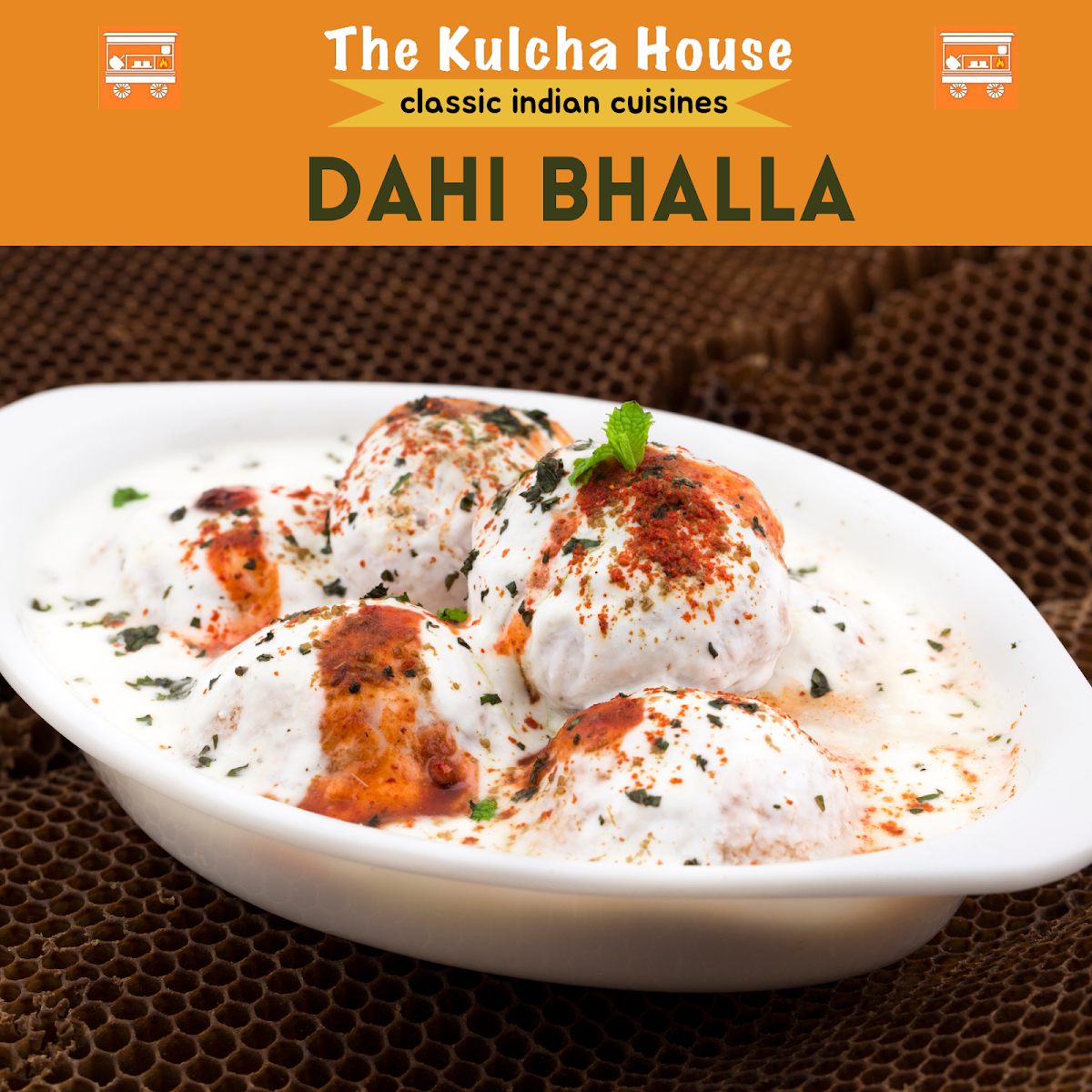 Dahi Bhalla, The Kulcha House-Liverpool-Classic Indian Cuisines