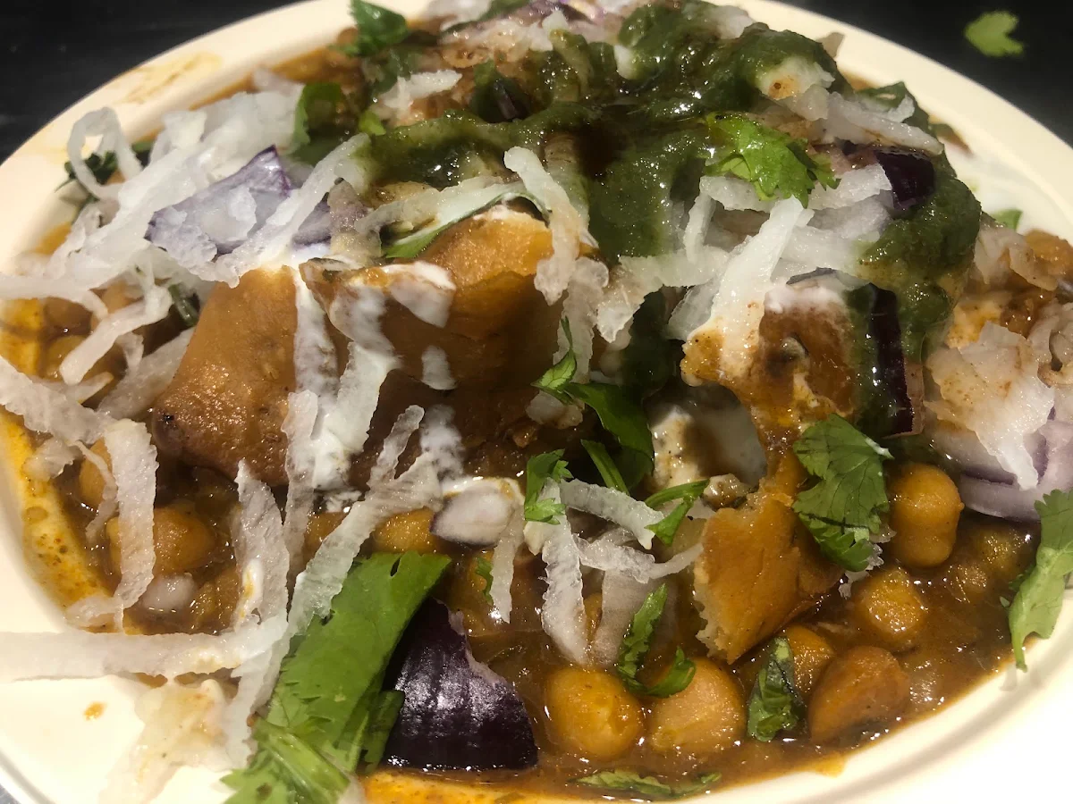 Samosa Chaat, The Kulcha House-Liverpool-Classic Indian Cuisines