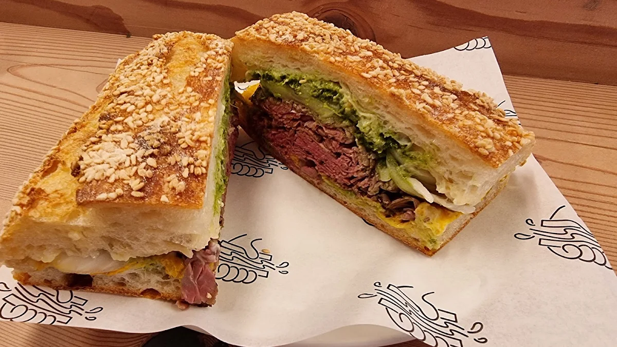 Rare Beef Sandwich
