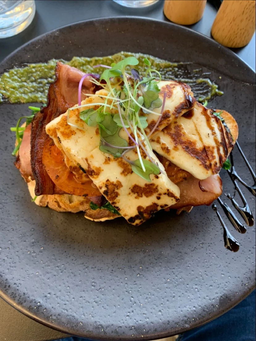 Haloumi Stack, The Precinct by Toby's Estate