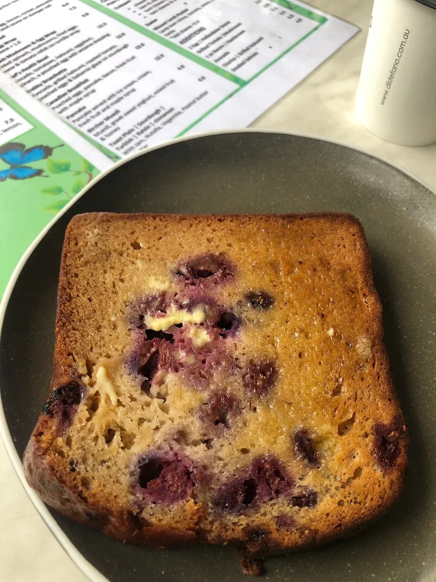 Pear& Raspberry Bread, ARC Cafe