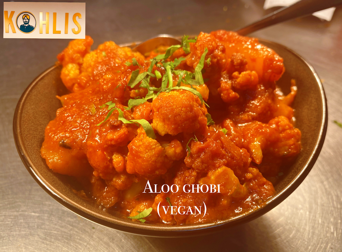 Aloo Gobi, Kohlis Indian Restaurant Nowra